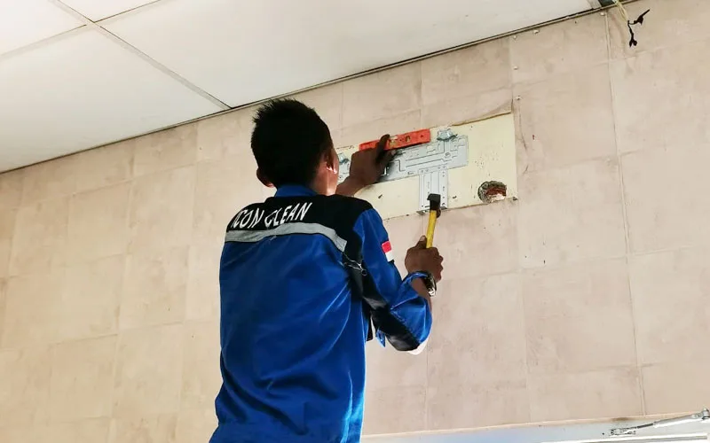 bongkar pasang ac icon clean