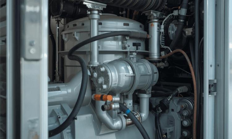 Tanda Kompresor AC Bekerja Keras Icon Clean