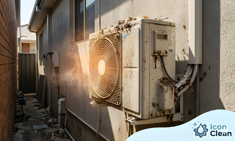 Unit Outdoor AC Mati Icon Clean