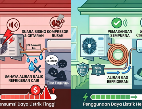 Berapa Panjang Pipa AC yang Ideal? Ini Standar Teknisi Ahli