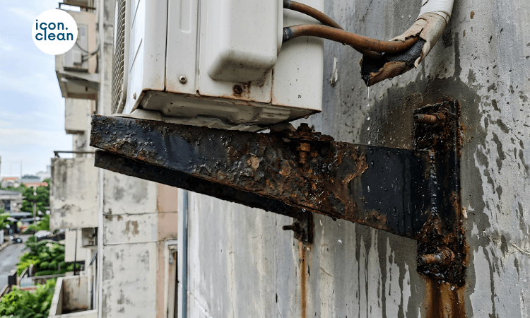 Bracket Outdoor AC Karatan - Icon Clean