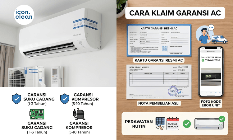 Cara Klaim Garansi AC - Icon Clean