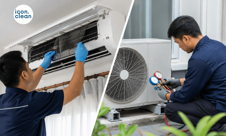 Cuci AC atau Service AC - Icon Clean