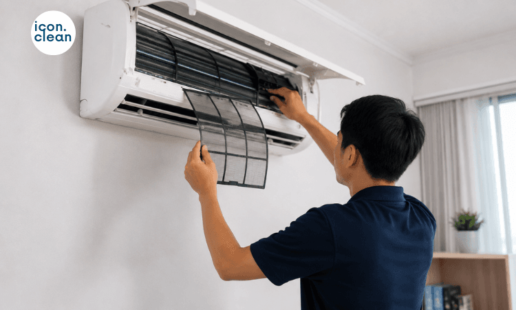 AC Bau Gosong - Icon Clean