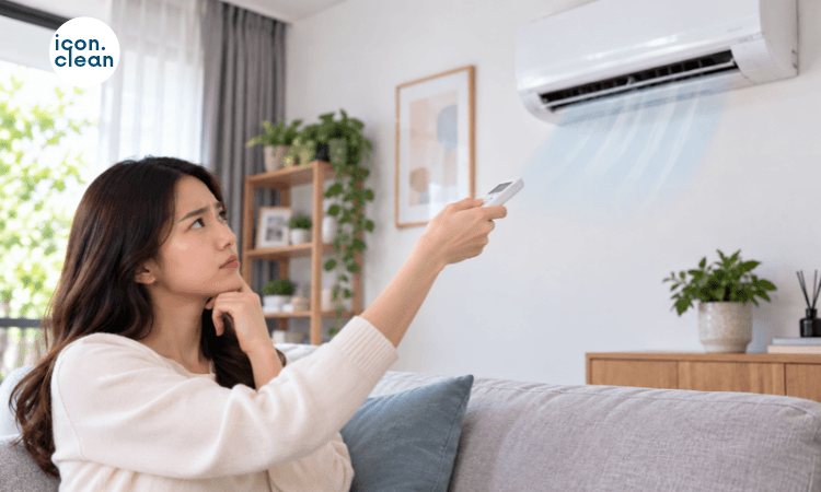 AC tidak bisa mode cool - Icon Clean